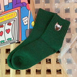 Cute Elastic Force Knitted Stockings Stock For Winter