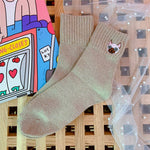 Cute Elastic Force Knitted Stockings Stock For Winter