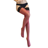 Silk Stockings Stockings Thigh High Stocking Shine Multi color Silk Stockings